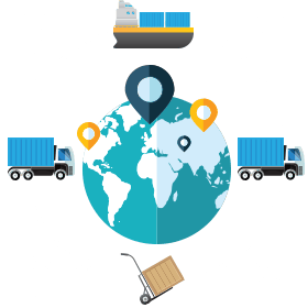 Intermodal Cartage, Container Trucking, International Land Transport