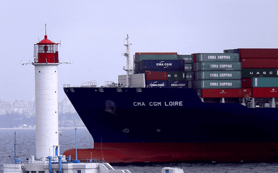 Одесский порт обеспечивает 80% перевалки контейнеров